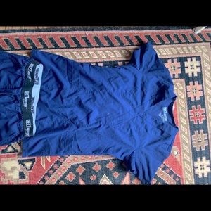 Greys anatomy navy scrub set